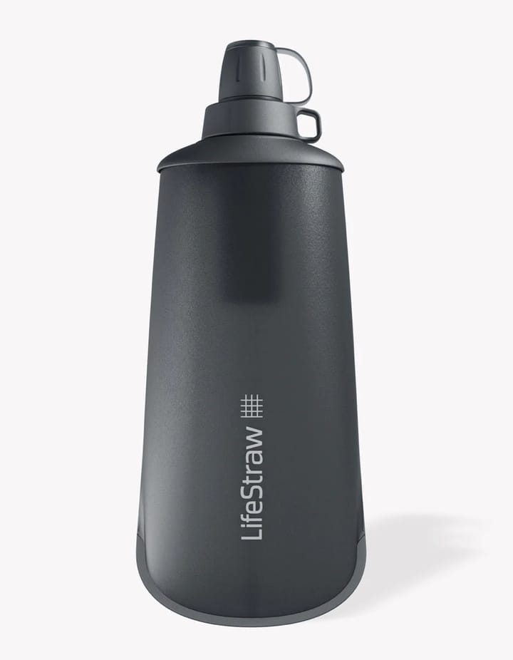 Lifestraw Peak Series Collapsible Squeeze 1 L Dark Grey Lifestraw Lifestraw Peak Series Collapsible Squeeze 1 L Dark Grey Lifestraw