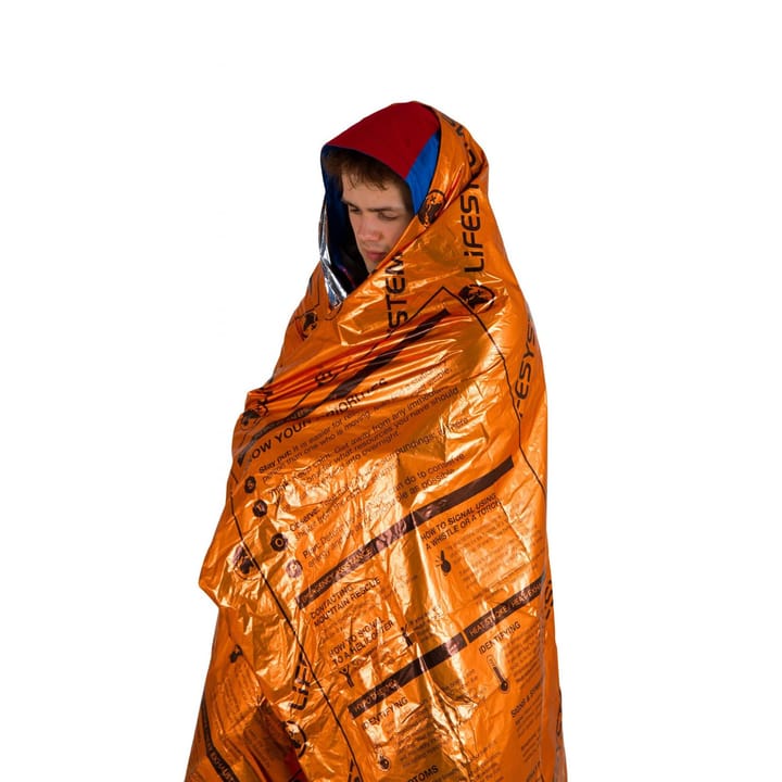 Heatshield Blanket - Single  Orange Lifesystems