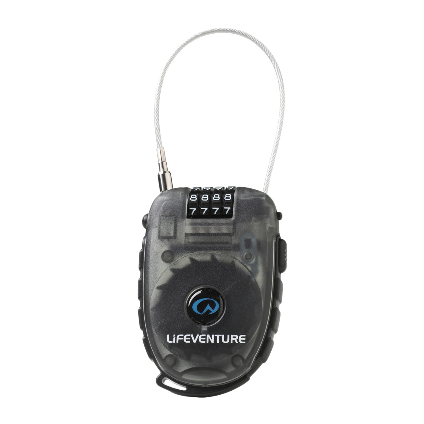 Lifeventure Cable Lock Black Ryggsäckstillbehör Sort OneSize