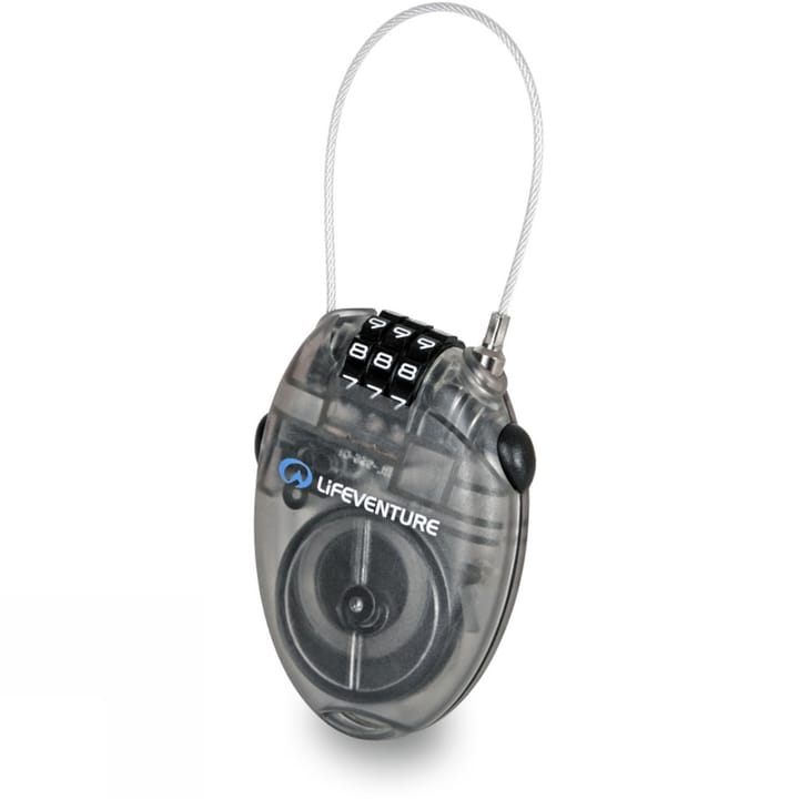 Lifeventure Mini Cable Lock Black Lifeventure