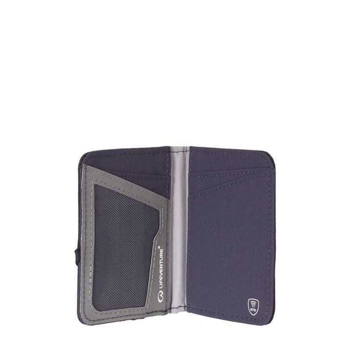 Rfid Card Wallet, Recycled Navy Blue Lifeventure