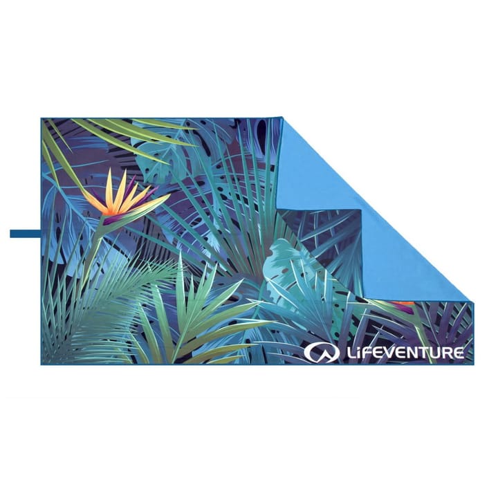 Lifeventure Softfibre Trek Towel Printed Tropical Lifeventure