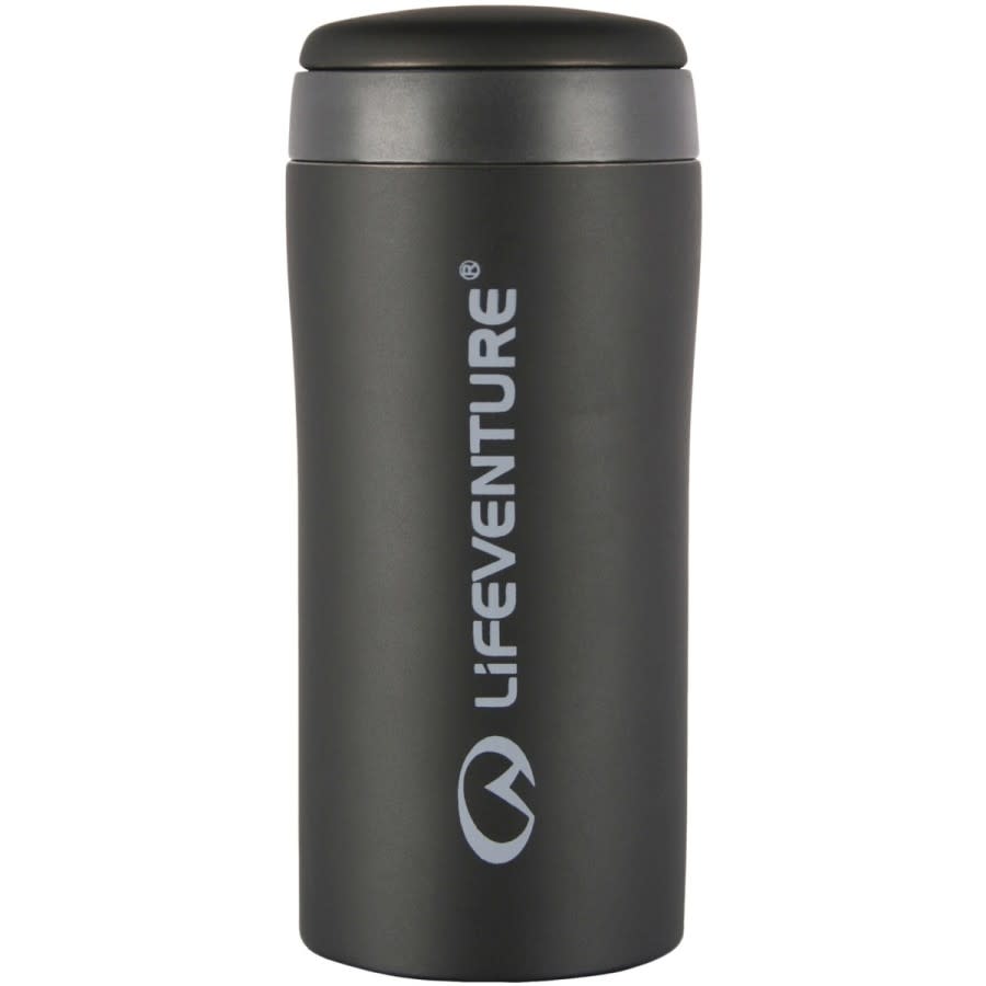 Lifeventure Thermal Mug Matt Black Termos OneSize