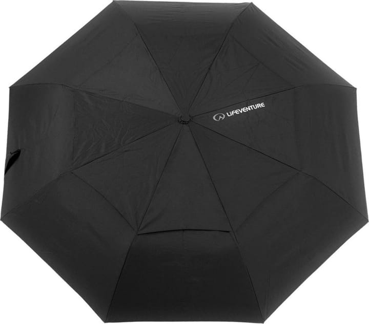 Lifeventure Trek Umbrella - Medium Black Lifeventure