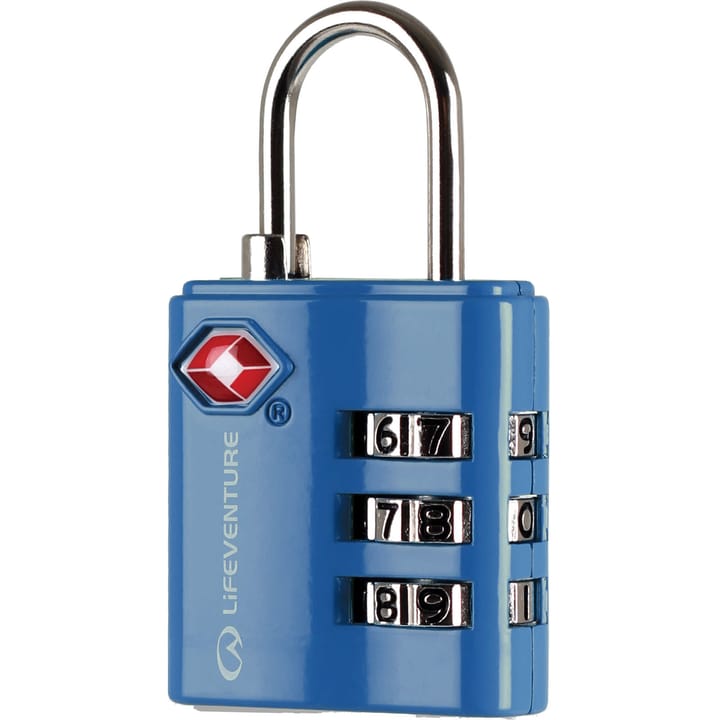 Lifeventure TSA Combi Lock Blue Lifeventure