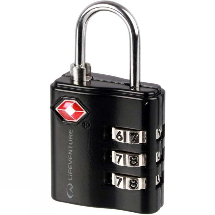 Lifeventure TSA Combi Lock Black Lifeventure