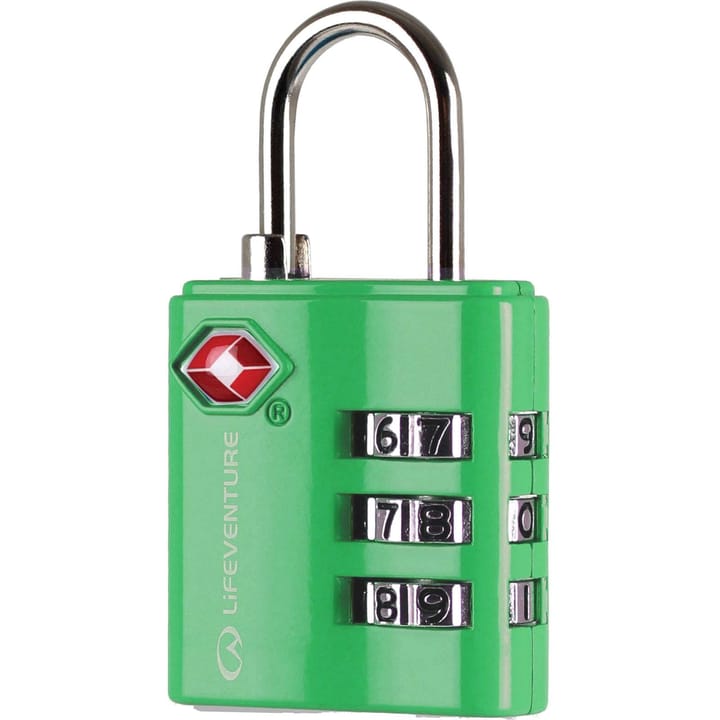 Lifeventure TSA Combi Lock Green Lifeventure