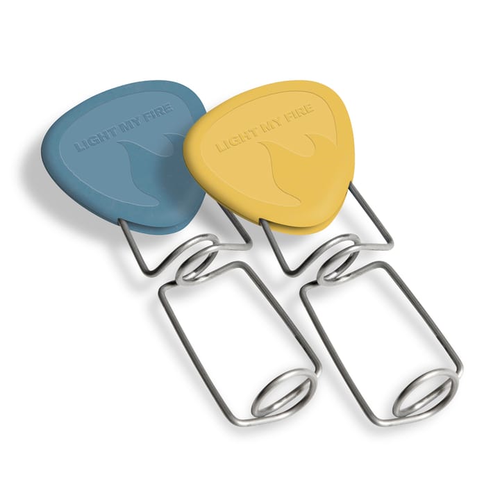 Light My Fire Grandpa's Firefork Bio 2-pack  Musty Yellow/Hazy Blue Light My Fire