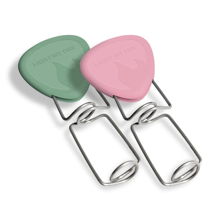 Light My Fire Grandpa's Firefork Bio 2-pack  Sandy Green/Dusty Pink Light My Fire