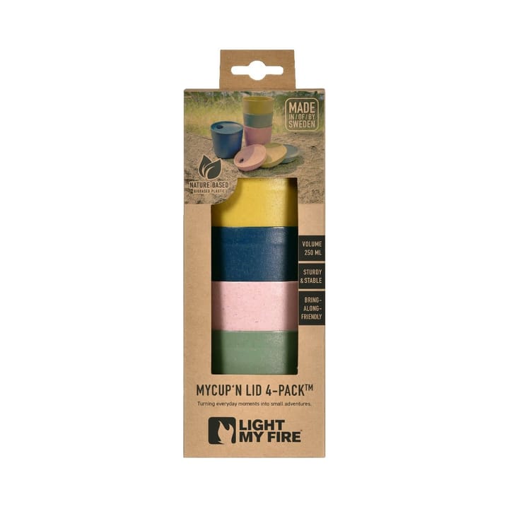 Light My Fire Mycup´N Lid Short 4-Pack Nature Light My Fire