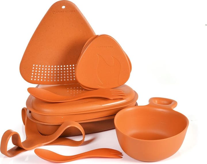 Light My Fire Outdoor Mealkit Bio Rusty Orange Light My Fire Light My Fire Outdoor Mealkit Bio Rusty Orange Light My Fire