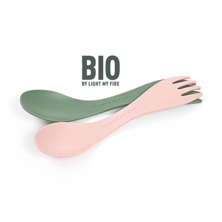 Light My Fire Spork Little Bio 2-pack Sandy Green/Dusty Pink Light My Fire Light My Fire Spork Little Bio 2-pack Sandy Green/Dusty Pink Light My Fire