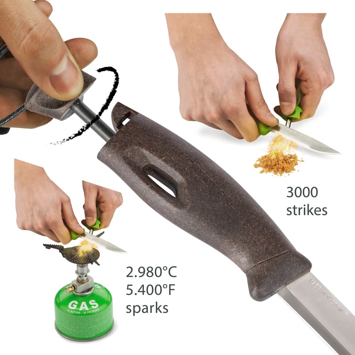 Light My Fire Swedish Fireknife Bio 2in1 Rustyorange Light My Fire