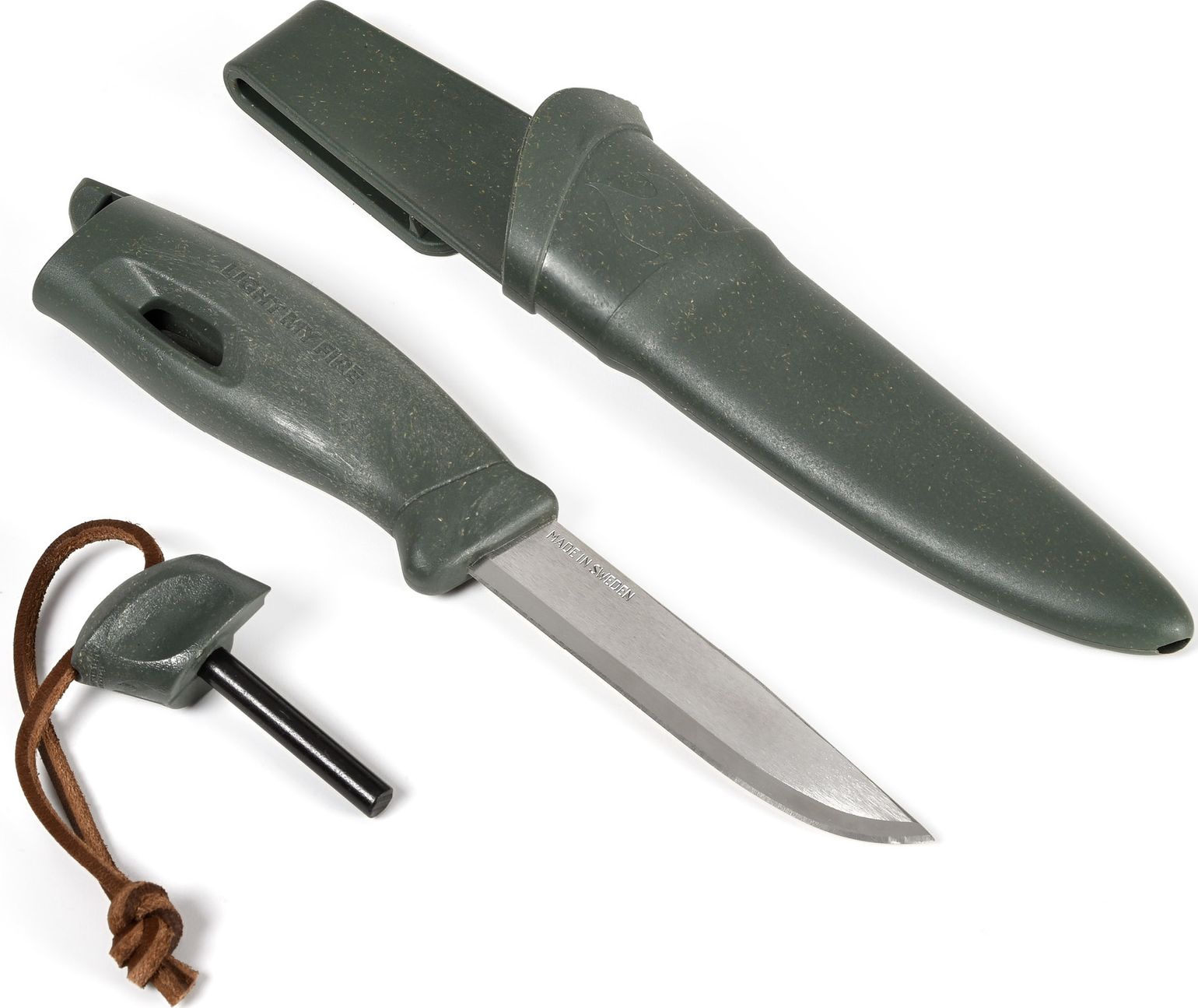 Light My Fire Swedish Fireknife Bio 2in1 Sage Green