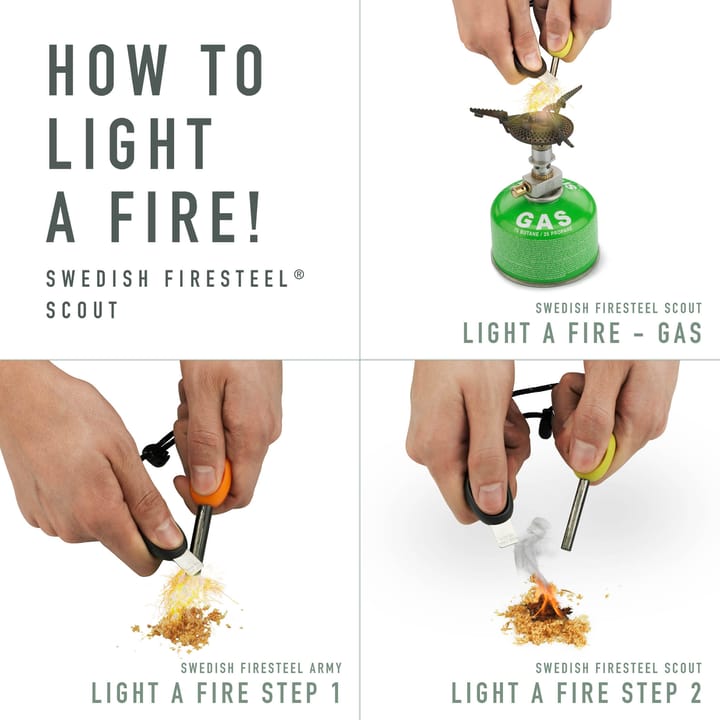 Light My Fire Swedish Firesteel Bio Scout  Hazy Blue Light My Fire