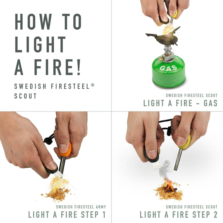 Light My Fire Swedish Firesteel Bio Scout  Hazy Blue Light My Fire