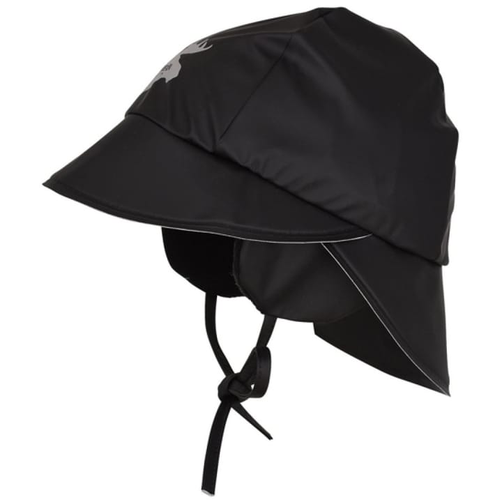 Kids' Hjuvik Rain Hat      Black Lindberg