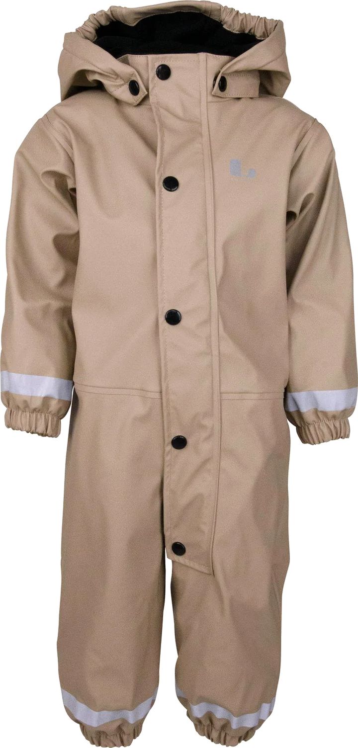 Lindberg Kids' Fagerhult Rain Baby Overall Fleece Potato Lindberg