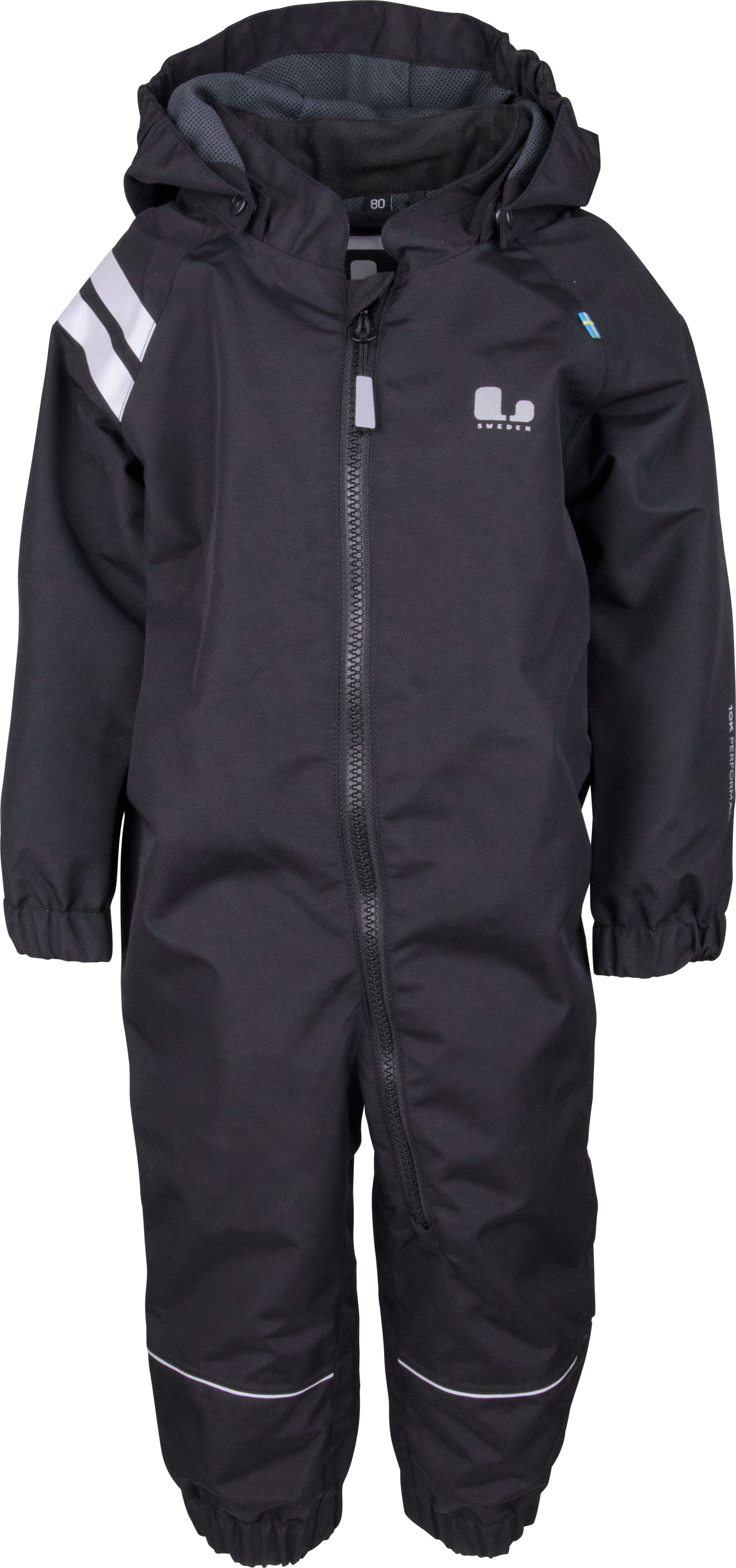 Lindberg Kids' Lingbo Baby Overall Black Overaller 74