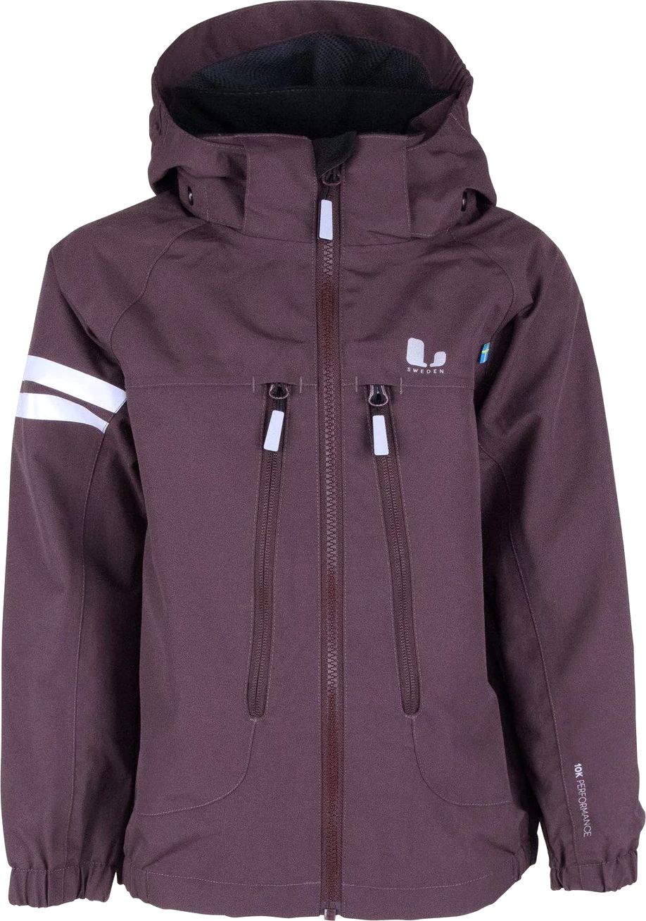 Kids' Lingbo Shell Jacket Dark Plum