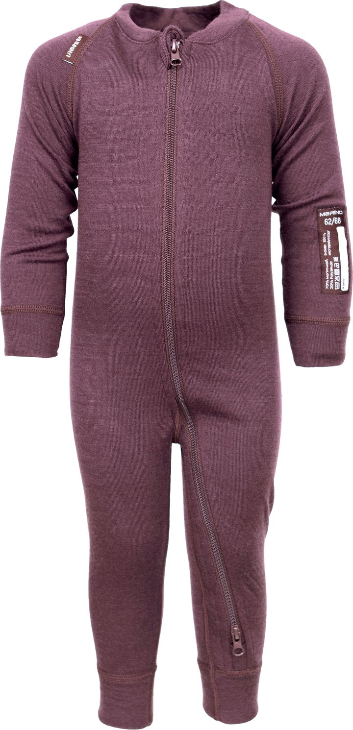 Lindberg Kids' Merino Overall Dry Rose Lindberg