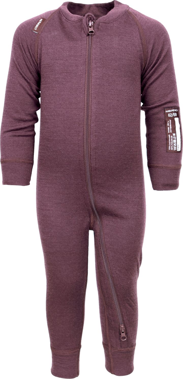 Lindberg Kids' Merino Overall  Dry Rose Lindberg