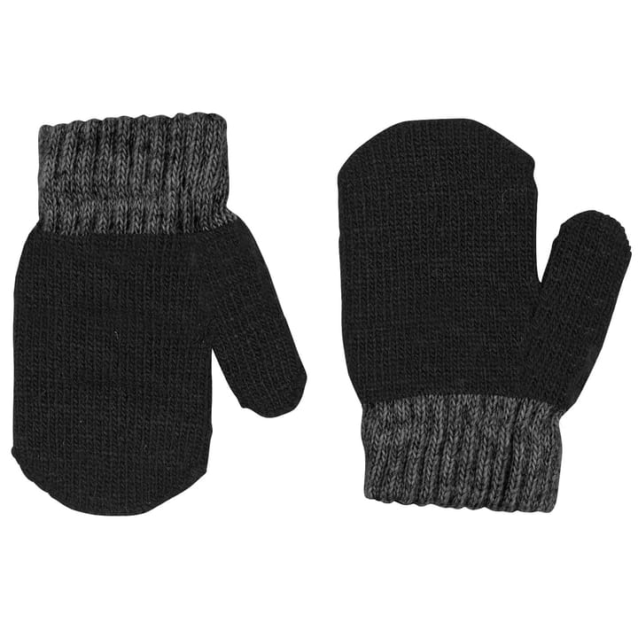 Kids' Sundsvall Mitten 2 Pack Black/Anthracite Lindberg