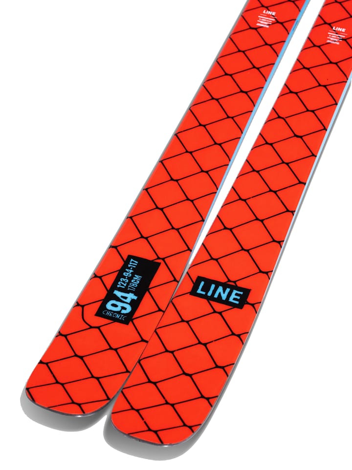 Line Skis Chronic 94 Orange Line Skis Line Skis Chronic 94 Orange Line Skis