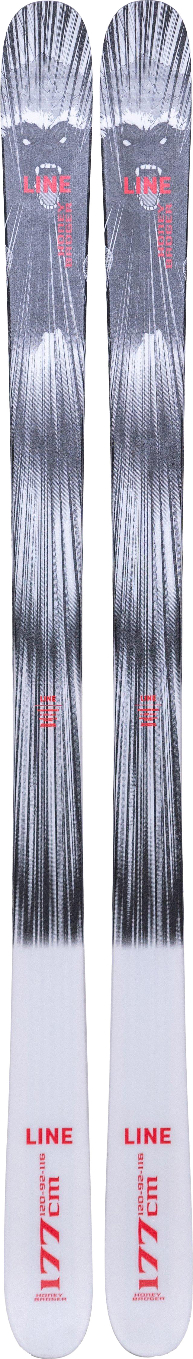 Line Skis Honey Badger Grey/White