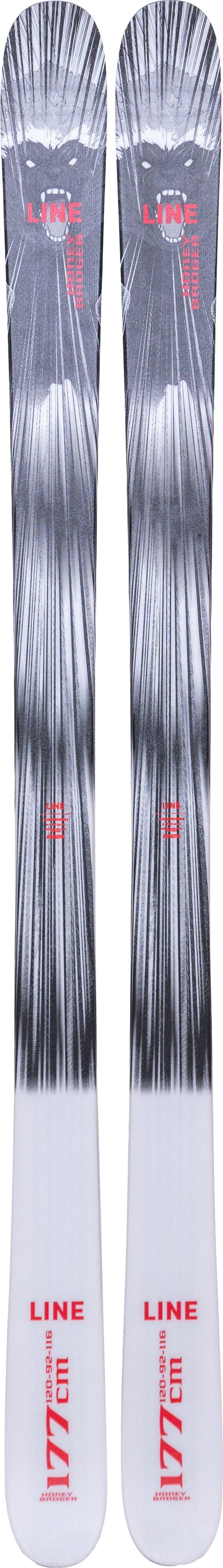 Line Skis Honey Badger Grey/White Line Skis