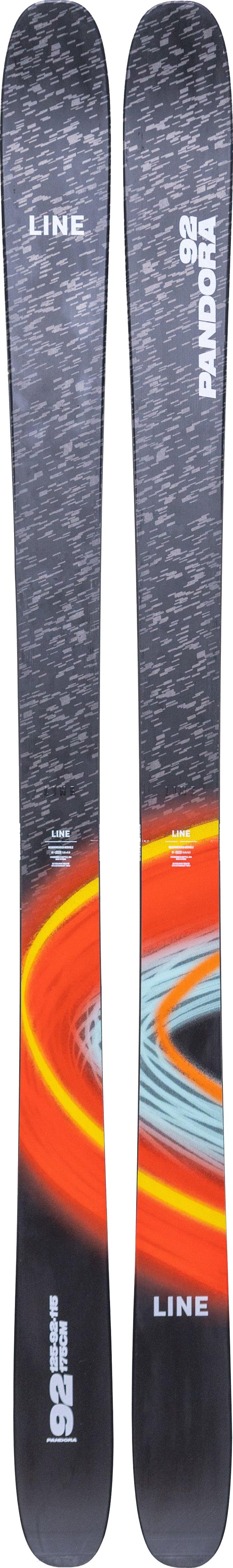 Line Skis Pandora 92 Black/Red Line Skis