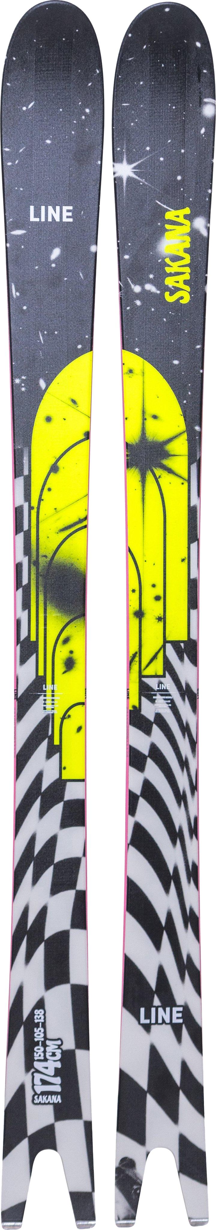Line Skis Sakana Black/White Line Skis