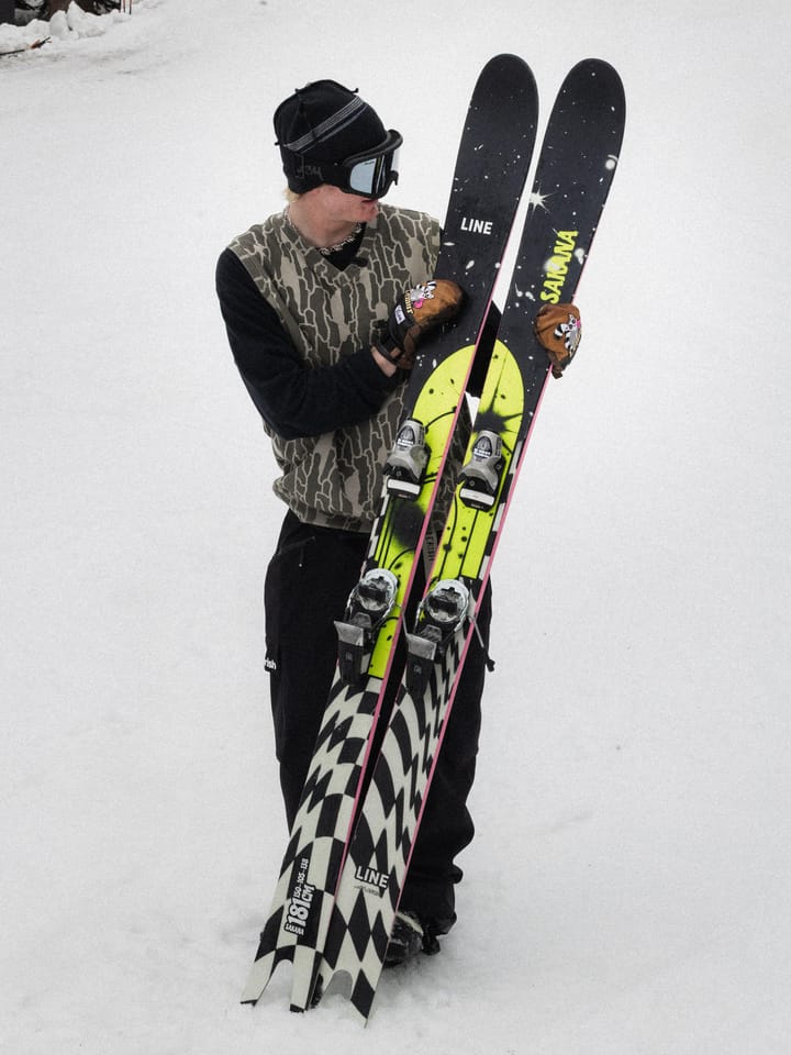 Line Skis Sakana Black/White Line Skis Line Skis Sakana Black/White Line Skis