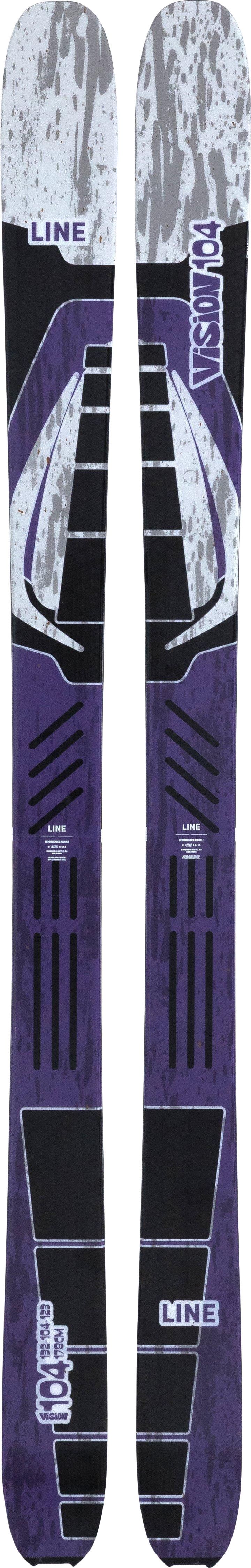 Line Skis Vision 104 Purple Line Skis