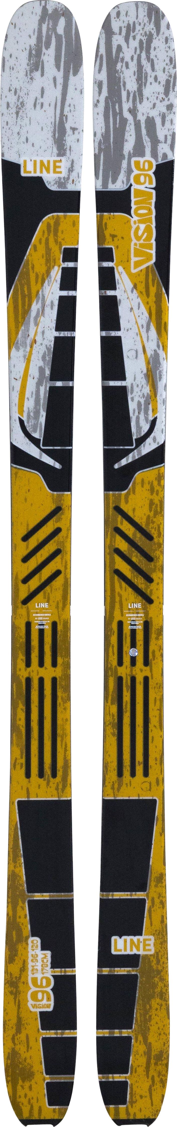 Line Skis Vision 96 Yellow/Black Line Skis