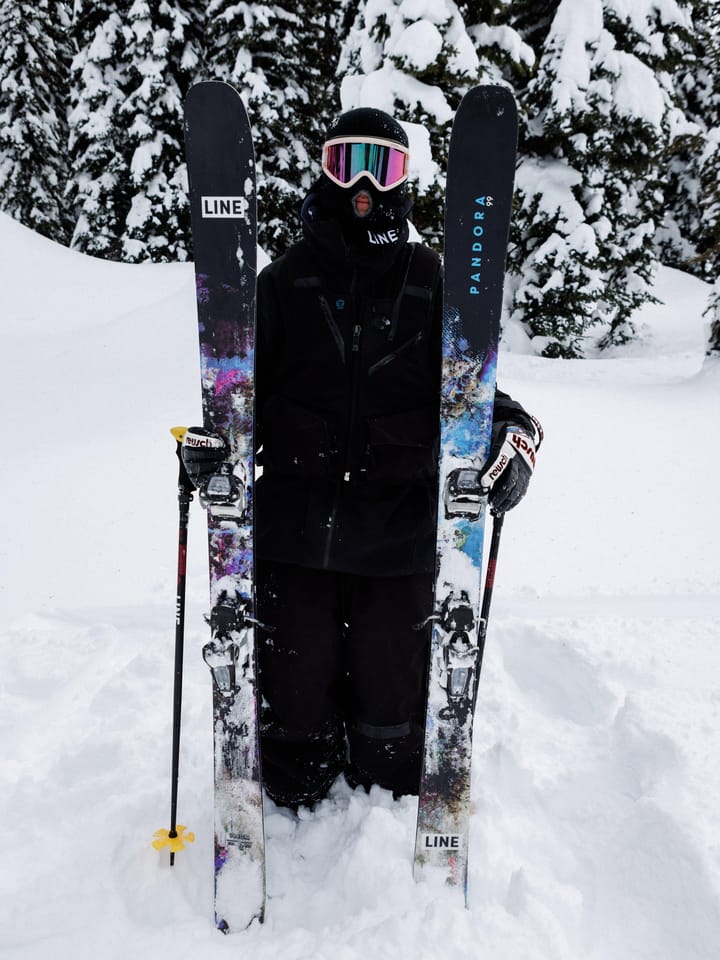 Line Skis Pandora 99 Black/Blue/Pink Line Skis Line Skis Pandora 99 Black/Blue/Pink Line Skis