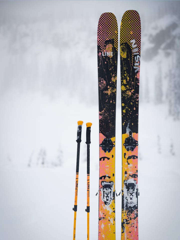 Line Skis Vision 104 Yellow/Pink/Black Line Skis Line Skis Vision 104 Yellow/Pink/Black Line Skis