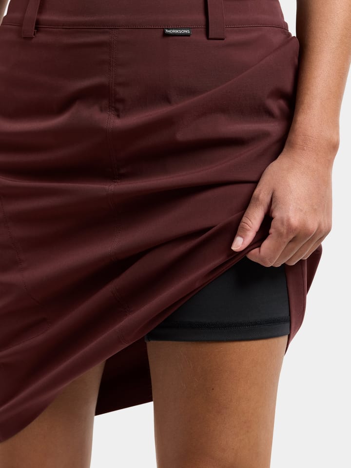 Didriksons Women's Liv Skirt 4 Old Rust Didriksons