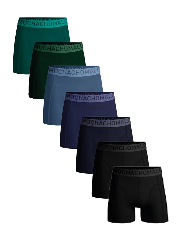 Muchachomalo 1010 Hello Moonlight 7pk Boxer 177 Black/purple/blue/green Muchachomalo