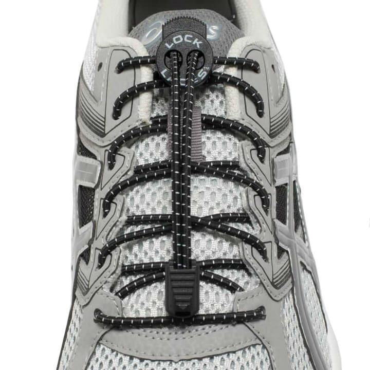 Lock Laces No Tie Shoelaces 2-pack Black Lock Laces