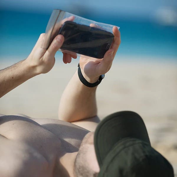 Lifeventure LocTop Waterproof Valuables Bags Black/Clear Lifeventure