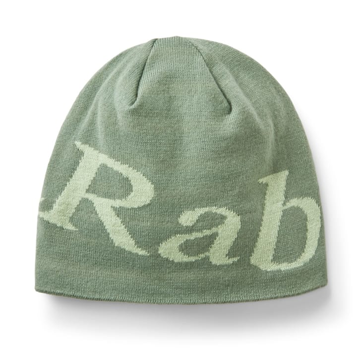 Rab Logo Beanie Dark Fig Green/fig Green Rab