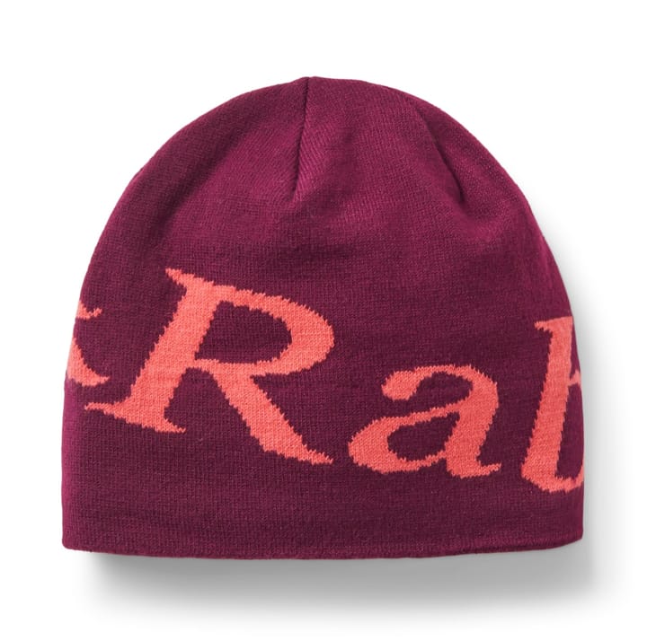 Rab Logo Beanie Mulberry/hibiscus Rab