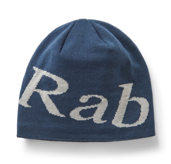 Rab Logo Beanie Tempest Blue/light Zinc Rab