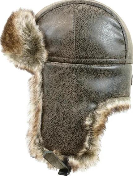 Avignon Kids' Flaps Dark Brown Mössor 51