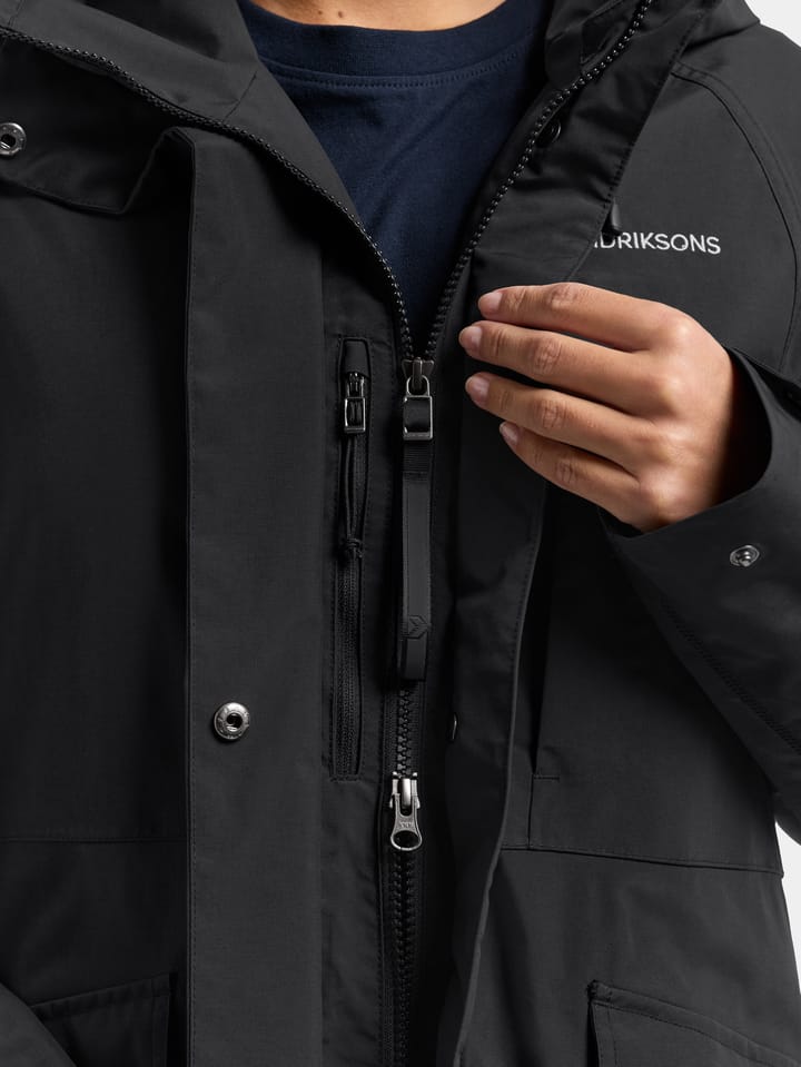 Didriksons Women's Louise Parka Long Black Didriksons