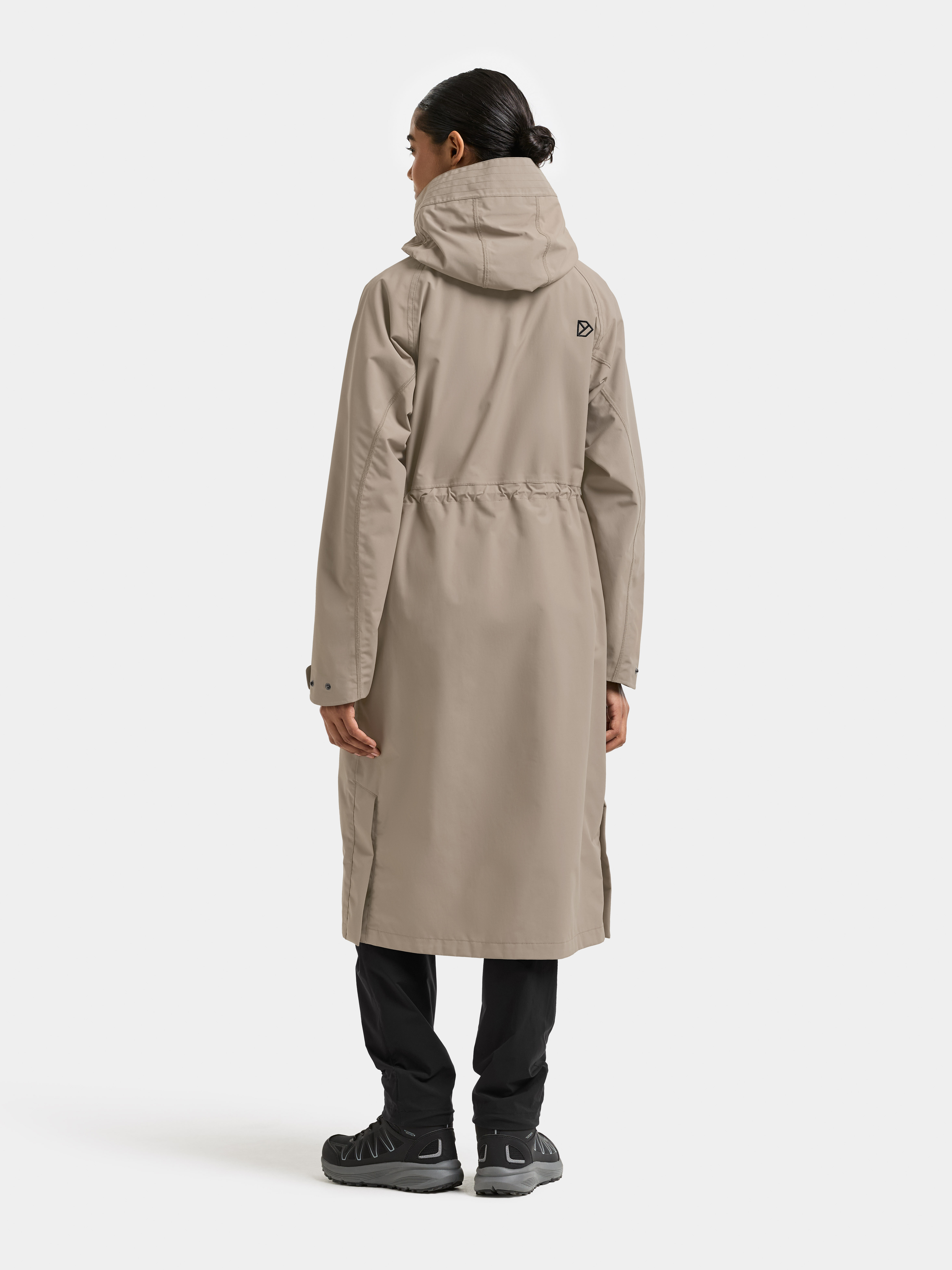 Didriksons Women's Louise Parka Long Ash Brown | Buy Didriksons