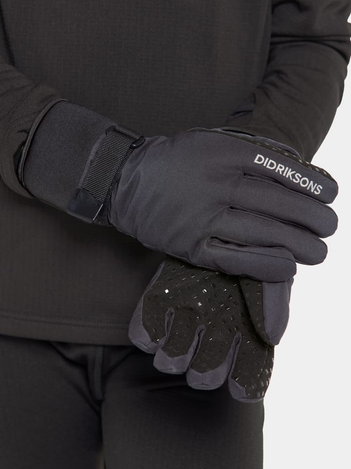 Didriksons Kids' Lovas Five Finger Gloves 2 Black Didriksons