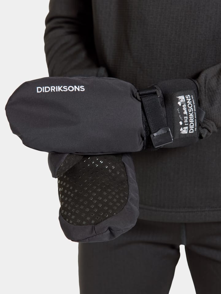 Didriksons Kids' Lovas Mitten Black Didriksons