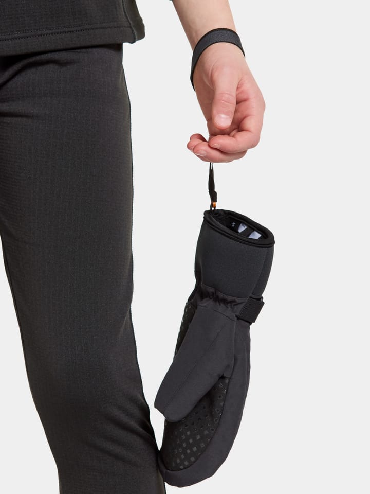 Didriksons Kids' Lovas Mitten Black Didriksons